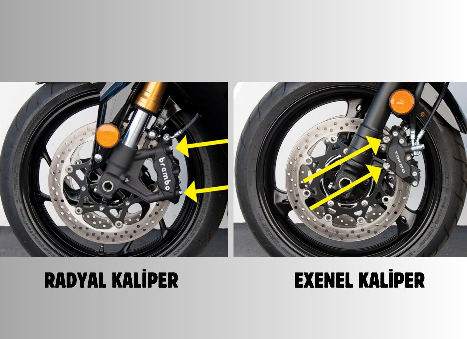 Motosiklet Fren Kaliperleri; Radyal Ve Eksenel Fren Kaliperleri Arasındaki Farklar
