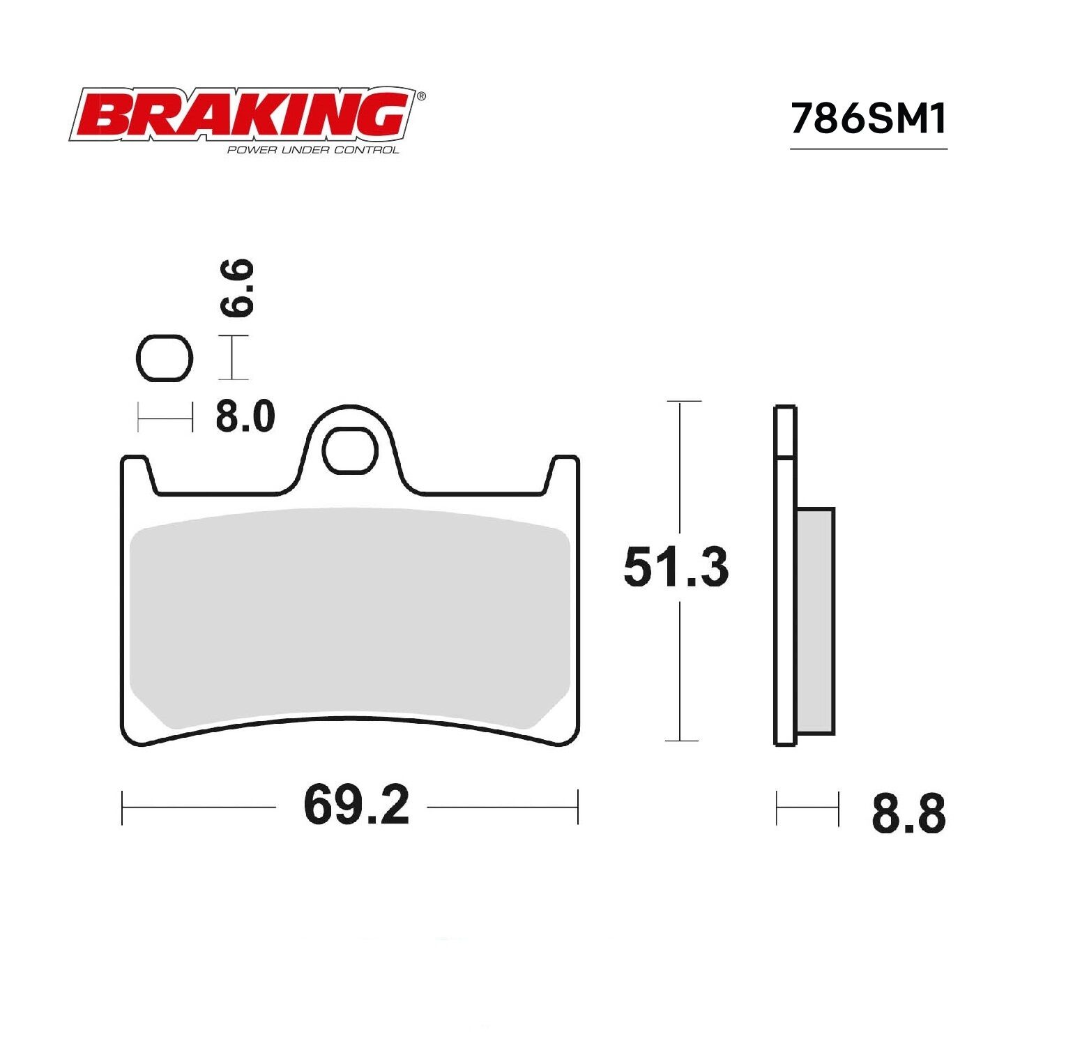 XSR 900   MT 09 TRACER/GT     MT 09/SP     FZ8/FAZER    R7     XSR 700   MT 07 TRACER   MT 07   YAMAHA  R6    FAZER 600     FZ6/FAZER   T-MAX 560/530   XV 1900   XJR 1300    SUPER TENERE 1200   BRAKING 786SM1 YARI METALİK (ÖN) FREN BALATASI