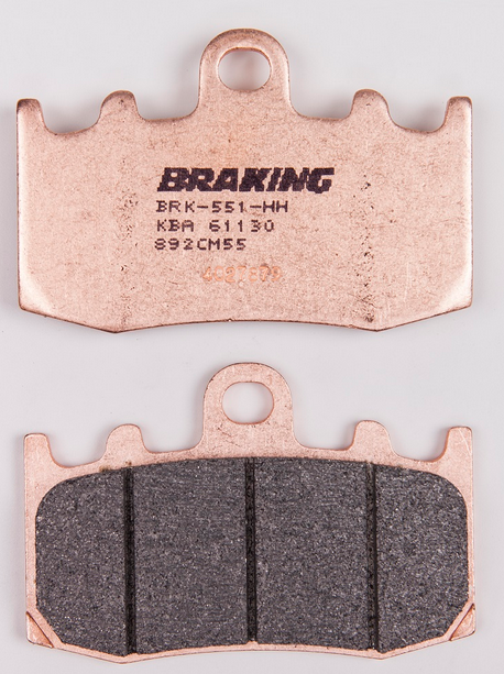 R 1200 GS/ADV/RALLY    K 1200 S/RS/R    K 1200 GT ABS  K 1300 S   K 1300 GT     R 1200 ST/RT        BRAKING 892CM55 SİNTERLİ (ÖN) FREN BALATASI