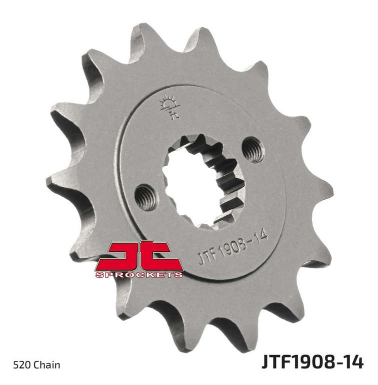 DOMINAR 250/400    SVARTPILEN 401   DUKE/RC 250    390 ADVENTURE/DUKE/RC  JT JTF1908-14 ÖN DİŞLİ (ORJİNAL DİŞLİ SAYISI)