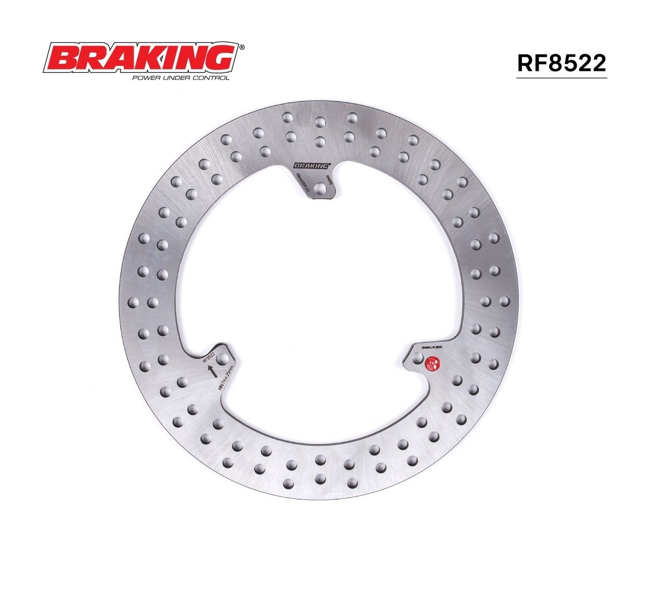 XMAX 400  BRAKING YUVARLAK (ARKA) FREN DİSKİ