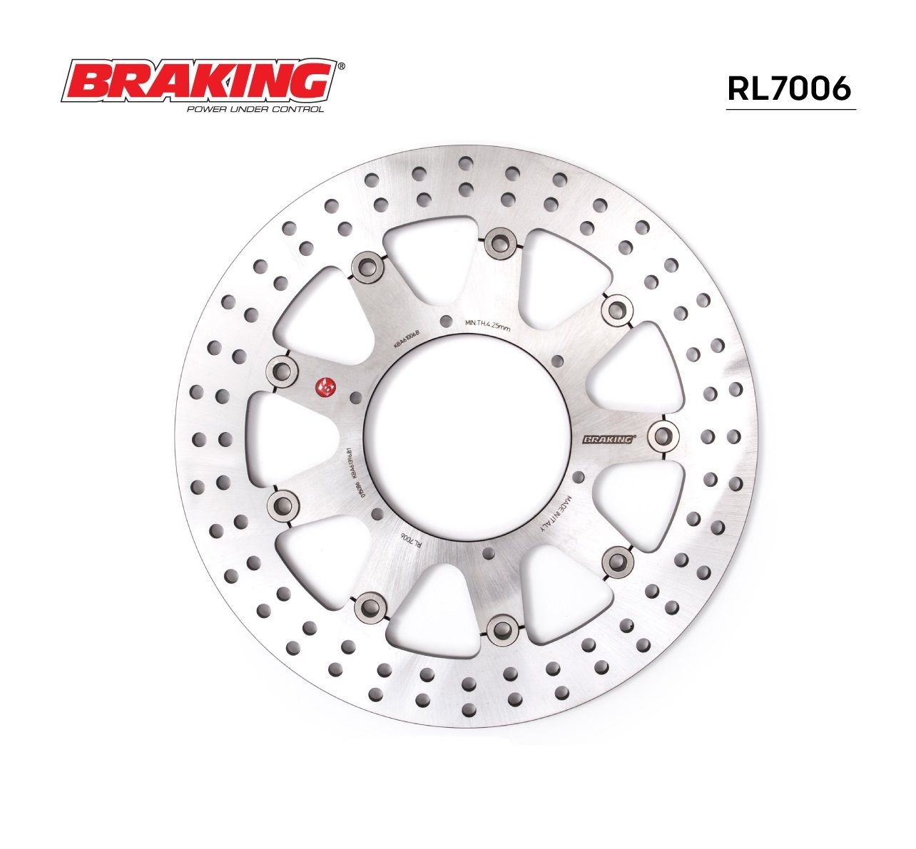 F 600/700/750/800/850  (BRAKING RL7006) YUVARLAK ÖN FREN DİSKİ