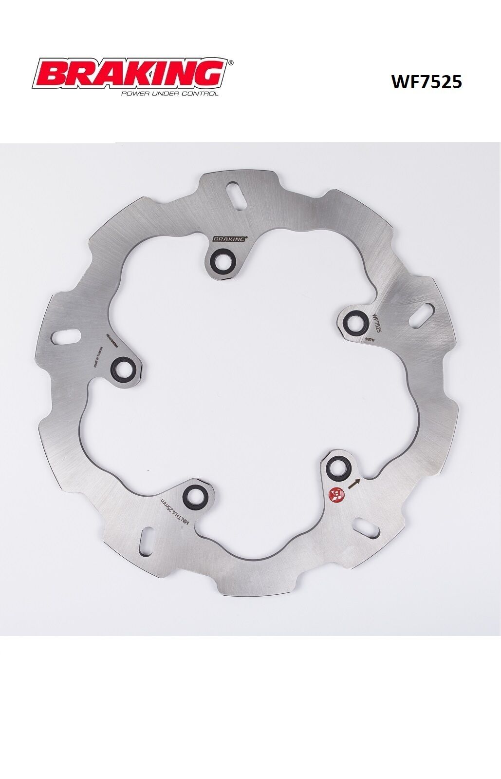 R1200 GS/RS/RT    R1250 GS/R/RS/ST   (BRAKING WF7525) DALGALI ARKA FREN DİSKİ