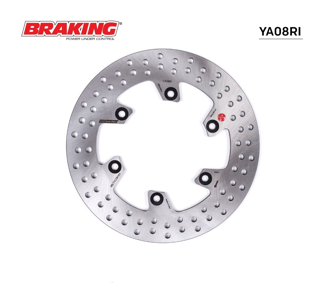 MONSTER 620   695 MONSTER  696 MONSTER   821 MONSTER  996 ST4 S   YAMAHA R1 YAMAHA FZS  600    TDM 900   TDM 850    (BRAKING YA08RI) YUVARLAK ARKA FREN DİSKİ