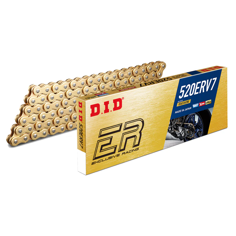 DID 520ERV7 120 BAKLA X-RİNG (GOLD)  YARIŞ SERİSİ  ZİNCİR