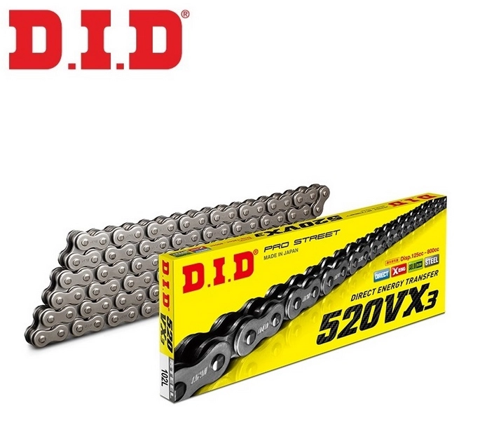 SR 450 DID 520VX3 106 BAKLA X-RİNG (ÇELİK) ZİNCİR - unionmoto