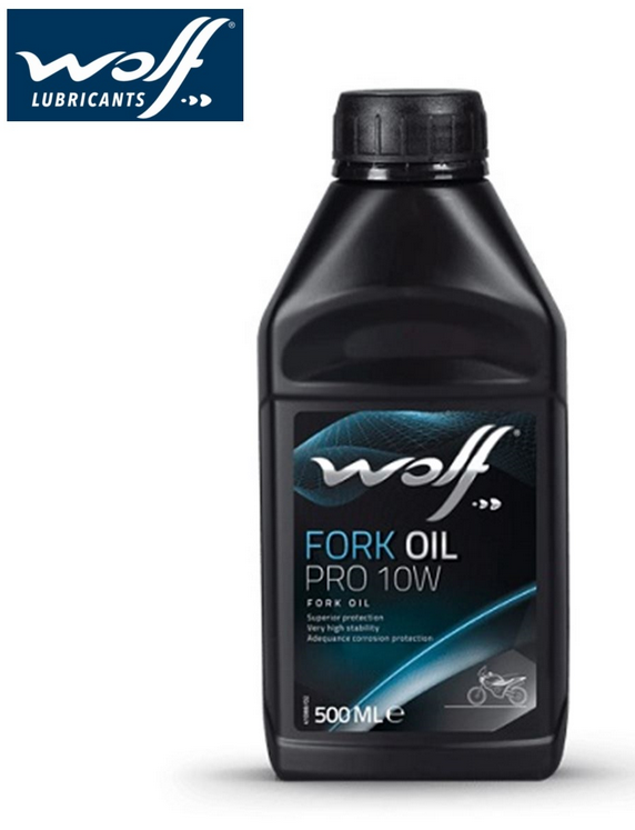 Wolf Motosiklet Amortisör Yağı 10W PRO (0,5 LİTRE)