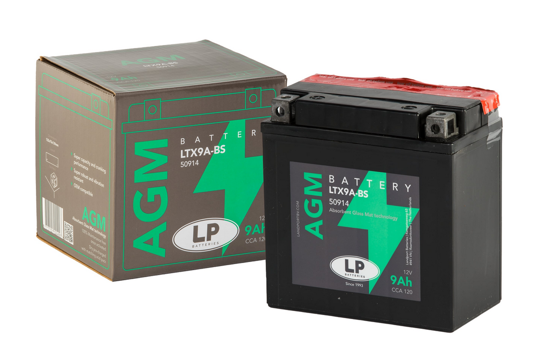 NK 250 LP (LANDPORT) YTX9A-BS AGM MOTOSİKLET AKÜ