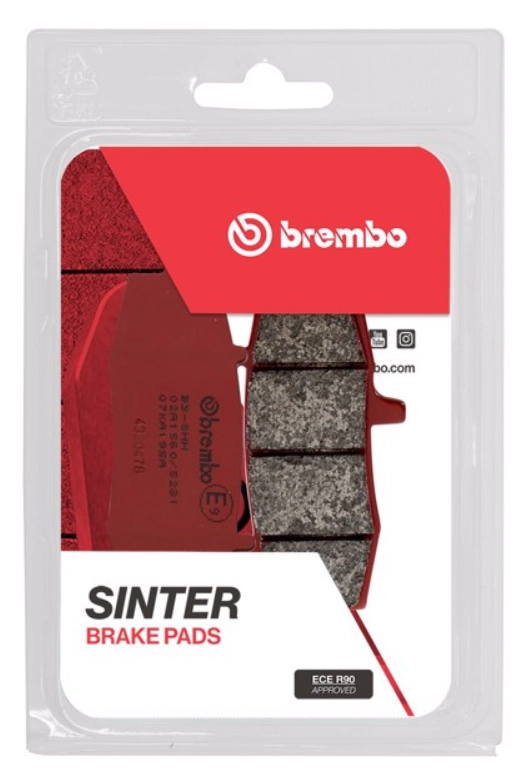 SV 650  BREMBO 07KA18SA SİNTERLİ (ÖN SAĞ) FREN BALATASI