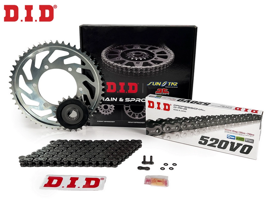 DOMINAR 400 (2013-2024) D.I.D ZİNCİR DİŞLİ SETİ