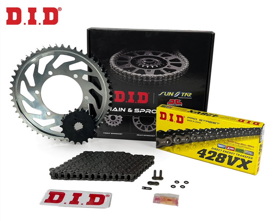 YBR 125 (2005-2014) D.I.D ZİNCİR DİŞLİ SETİ