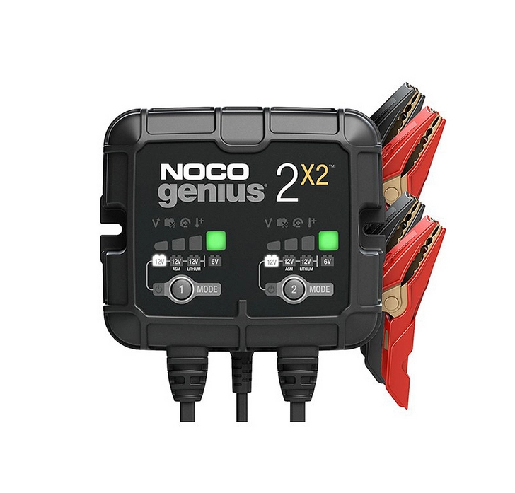 NOCO GENİUS 2X2 16/12V 2 AMPER AKÜ ŞARJ BAKIM CİHAZI
