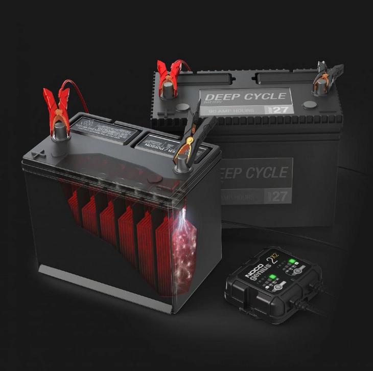 NOCO GENİUS 2X2 16/12V 2 AMPER AKÜ ŞARJ BAKIM CİHAZI