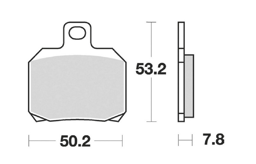CLX 700 SPORT BRAKING 828CM56 SİNTERLİ (ARKA) FREN BALATASI