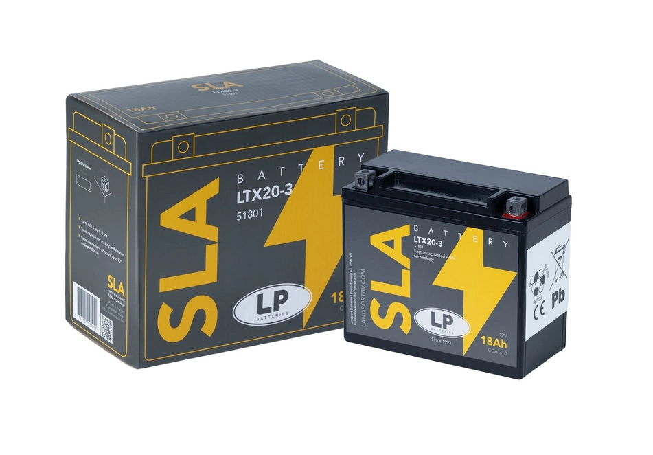 LANDPORT YTX20L (SLA) MOTOSİKLET AKÜ