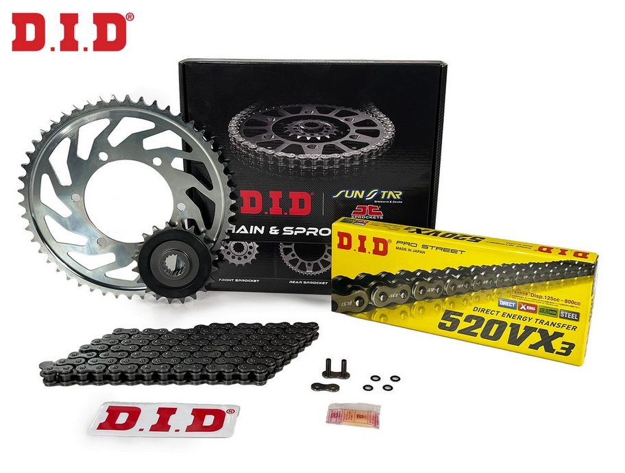 FORZA 750  (2021-2025) D.I.D ZİNCİR DİŞLİ SETİ (ÇELİK)