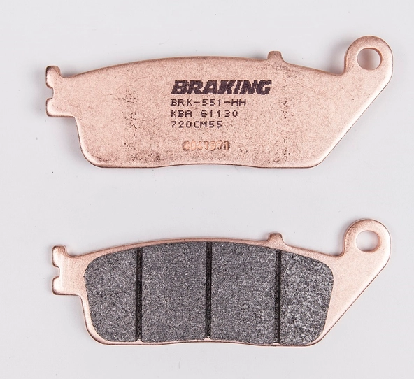 NX 500 BRAKING SİNTERLİ (ÖN) FREN BALATASI  (ÖN İKİ TAKIM KULLANIR)