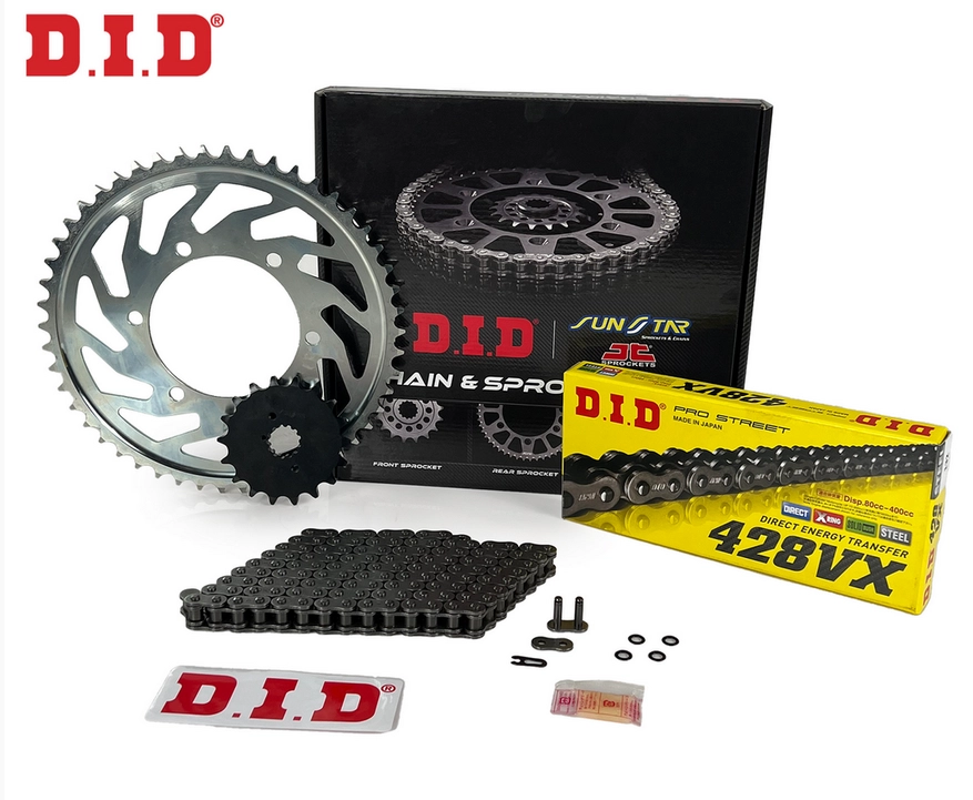 WRX 125 (2009-2015) DID ZİNCİR DİŞLİ SETİ (ÇELİK)