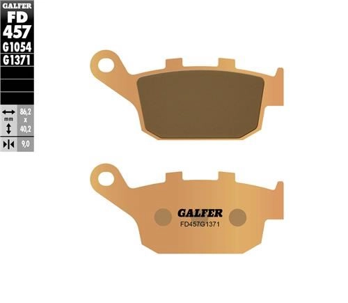 FORZA 750 ABS X-ADV 750 GALFER SİNTERLİ (ARKA) FREN BALATASI 