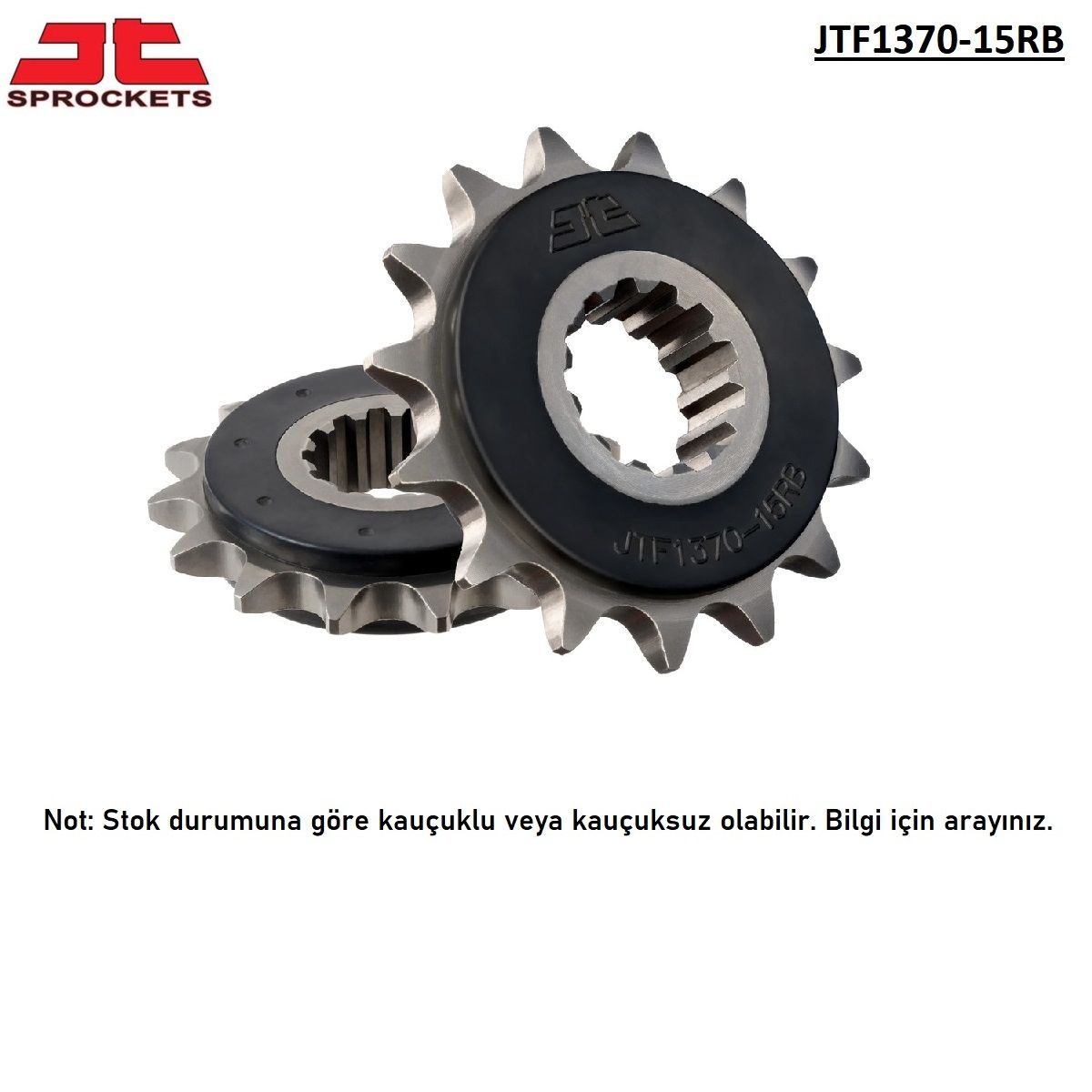 CB 650F   CB 650R   CBR 650F  CBR 650R  CBR 1000 RR/SP   CBR 1000 RRR SP   AFIRCA TWIN 1000   XLV VARADERO 1000/ABS    AFRICA TWIN 1100    NT 1100    CB 600F HORNET    CBF 600   CBR 600 F   CBR 600 RR     JT JTF1370-15  ÖN DİŞLİ (KAUÇUKLU)
