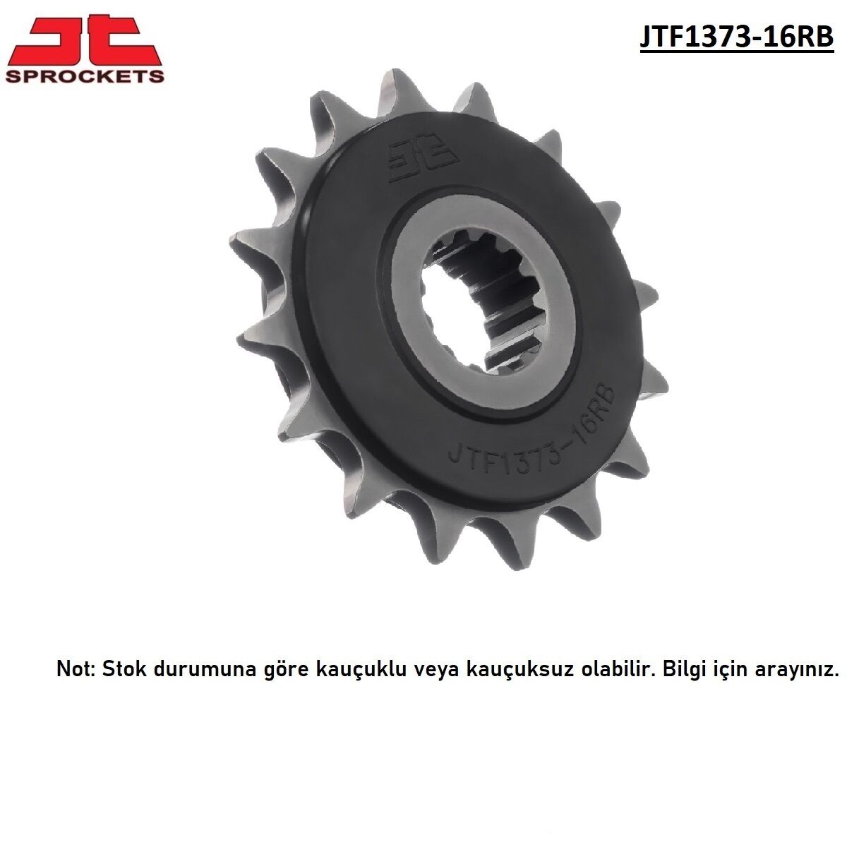 750 NC X    X-ADV 750  INTEGRA 700  NC S 700 NC X 700   FORZA ABS 750    750 INTEGRA   750 NC S      JT JTF1373-16  ÖN DİŞLİ (KAUÇUKLU)