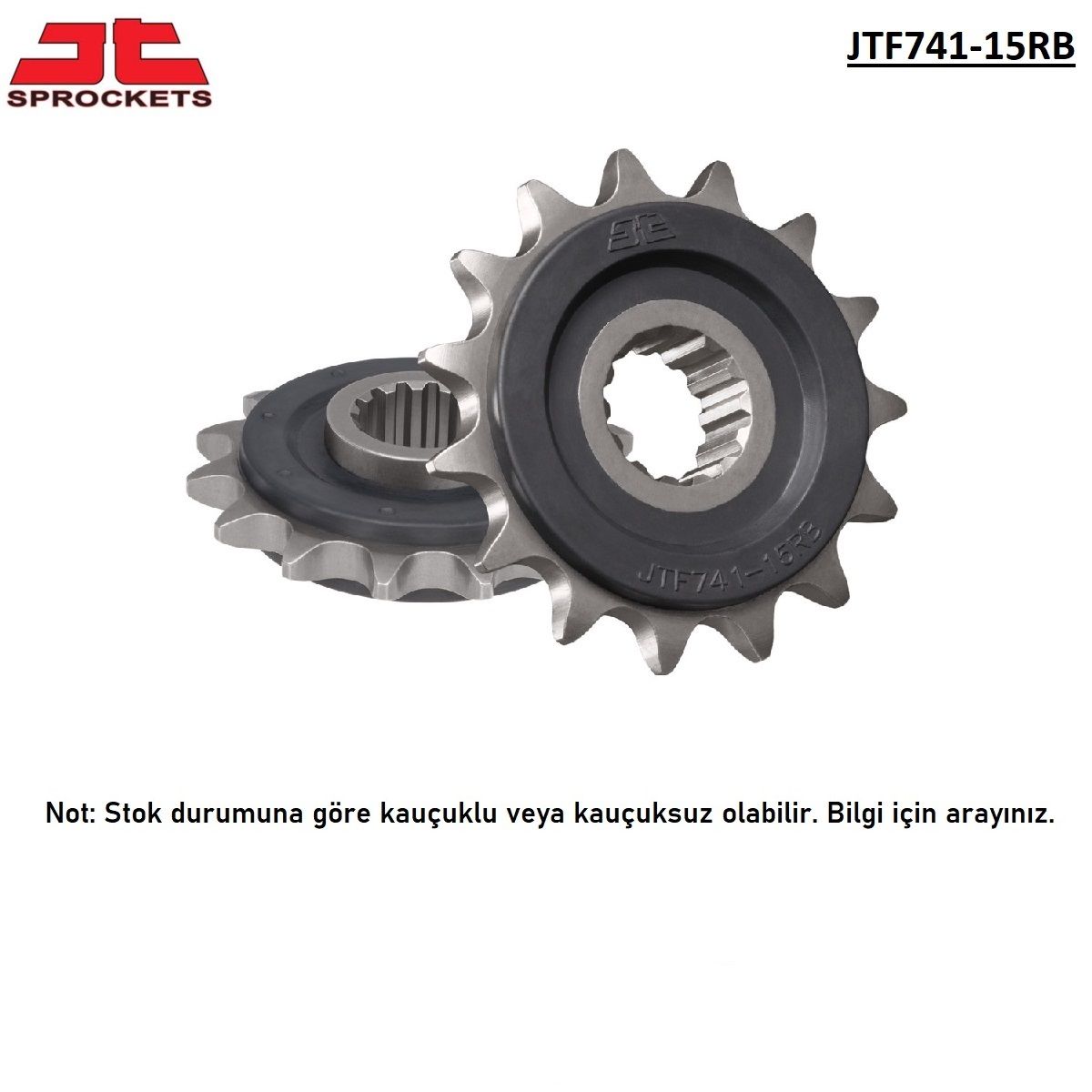 1098 S   HYPERMOTARD 1100  MONSTER 1100     PANIGALE/SP  1198   DIAVEL 1200  MOSNTER 1200    X DIAVEL 1200    1260 DIAVEL   821 HYPERMOTARD    848 STREETFIGHTER   939 HYPERMOTARD/SP   JT JTF741-15  ÖN DİŞLİ (KAUÇUKLU)