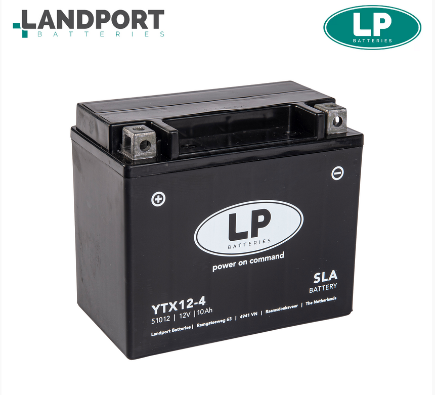 VESPA 150 LX   VFR 800   650 DLVSTROM  300 VESPA GTS/GTV   VERSYS 650  GSXR 1000     LP (LANDPORT) YTX12-4 (SLA) AKÜ