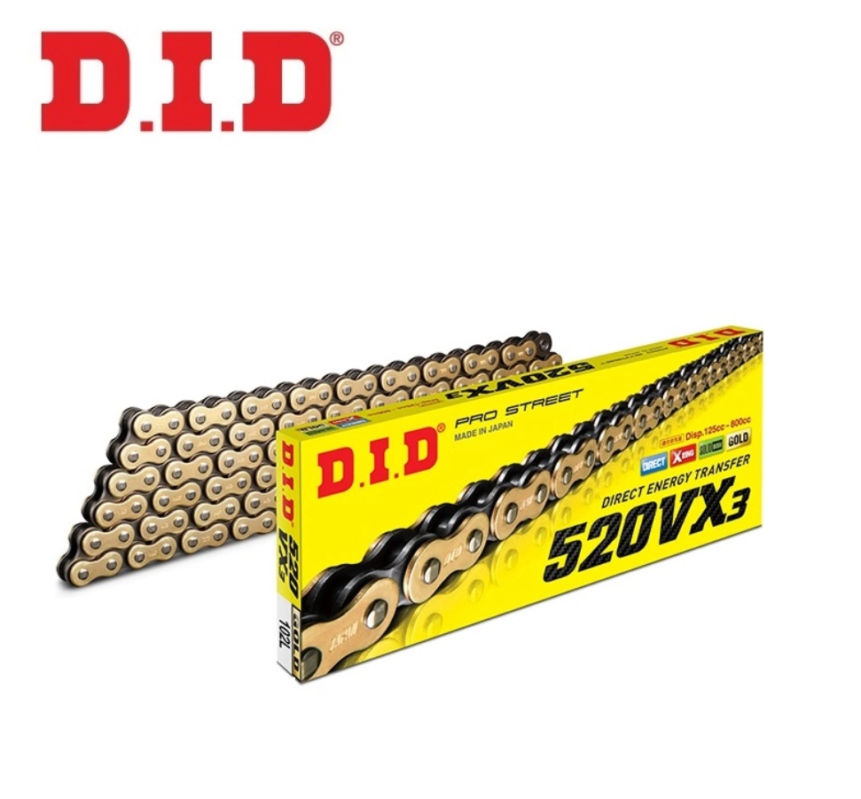 DID 520VX3  (GOLD) 124 BAKLA ZİNCİR 