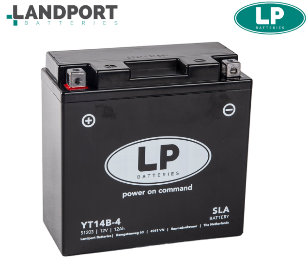 FZ1/FAZER  1000  FJR 1300     LP (LANDPORT) YT14B-4 (SLA) AKÜ