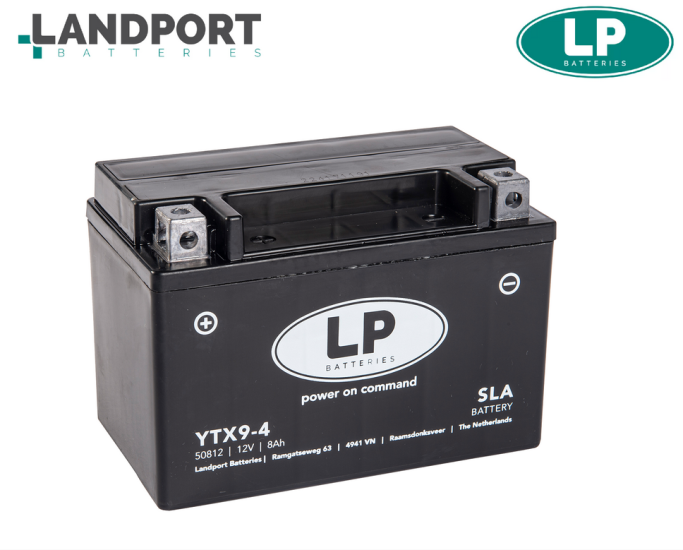 X-MAX 250   200 BURGMAN    125/200/390 DUKE   LP (LANDPORT) YTX9-4  (SLA) AKÜ