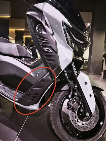 MODİMOT YAMAHA NMAX 125/155 ALT BACAK KORUMA SETİ (2025-2026)