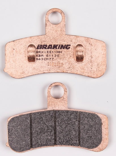 HARLEY DAVIDSON  BRAKING 943CM77 SİNTERLİ FREN BALATASI (ÖN İKİ TAKIM KULLANIR)