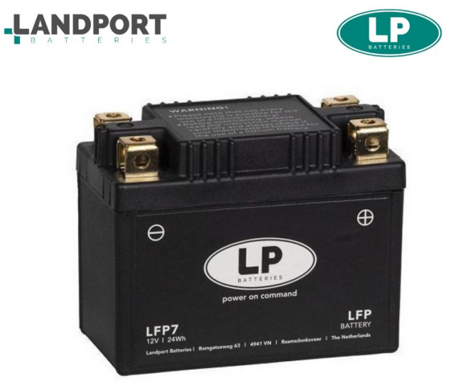 LANDPORT LFP7 LİTYUM İYON MOTOSİKLET AKÜ