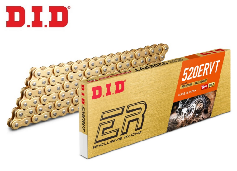 DID 520 ERVT (GOLD) X-RİNG 120 BAKLA ZİNCİR