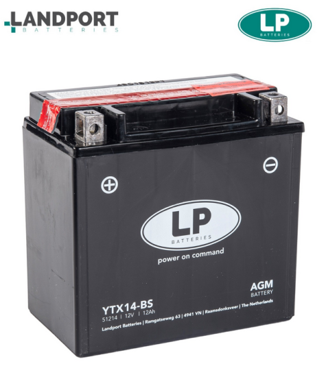 LP (LANDPORT) YTX7L-BS AGM MOTOSİKLET AKÜ