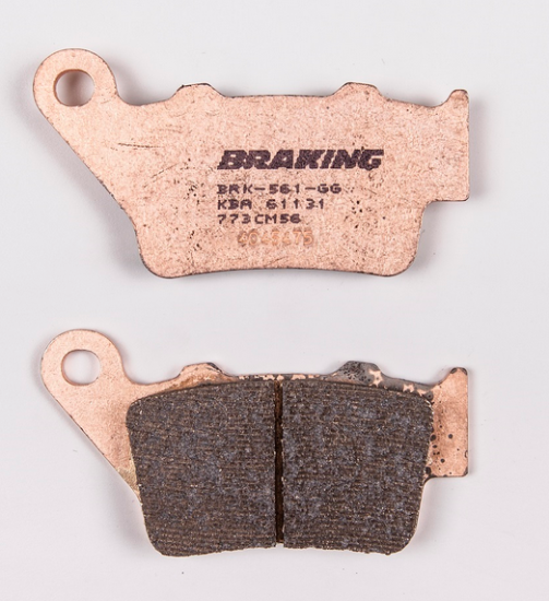 F750 GS DOMINAR 400 250/400 NK 650MT BRAKING 773CM56 SİNTERLİ  (ARKA) FREN BALATASI