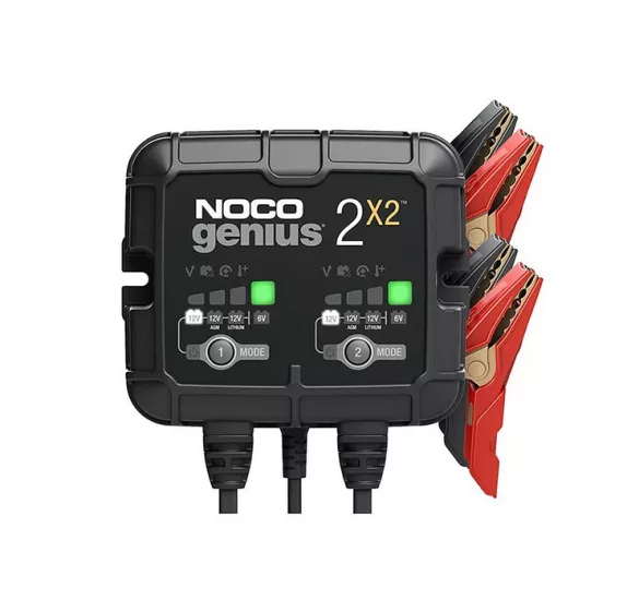 NOCO GENİUS 2X2 16/12V 2 AMPER AKÜ ŞARJ BAKIM CİHAZI