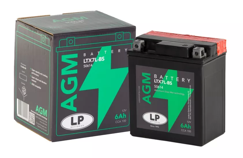 CBF 150 CB 125F DISCOVERY 150  DYLAN 150 PS 150  CB 250R CBR 250R  CRF 250L CBF 600 KLX 250 DUKE 125 LIBERTY 125/150 FLY 150  MEDLEY 150  PRIMAVERA  YBR 125/150   LP (LANDPORT) YTX7L-BS  (AGM)  AKÜ