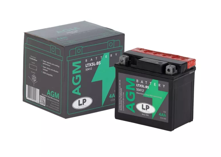 DIO 110 CRF 250x BWS 100 DELİGHT 115 KISBEE 50 ADDRESS 110 SPRINT 125  LP (LANDPORT) YTX5L-BS  (AGM)  AKÜ