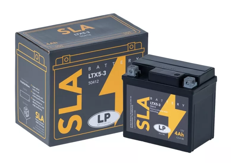 CB 125R    CRF 250   KISBEE 50    BWS 100    WRF 250  LP (LANDPORT) YTX5-3  (SLA)  AKÜ