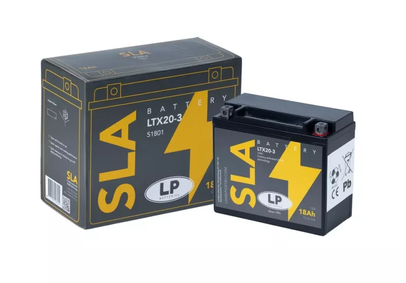 LANDPORT YTX20L (SLA) MOTOSİKLET AKÜ