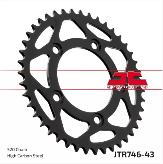 MONSTER 937 PANIGALE 899/959 JT JTR746-43 ARKA DİŞLİ (ÇELİK)