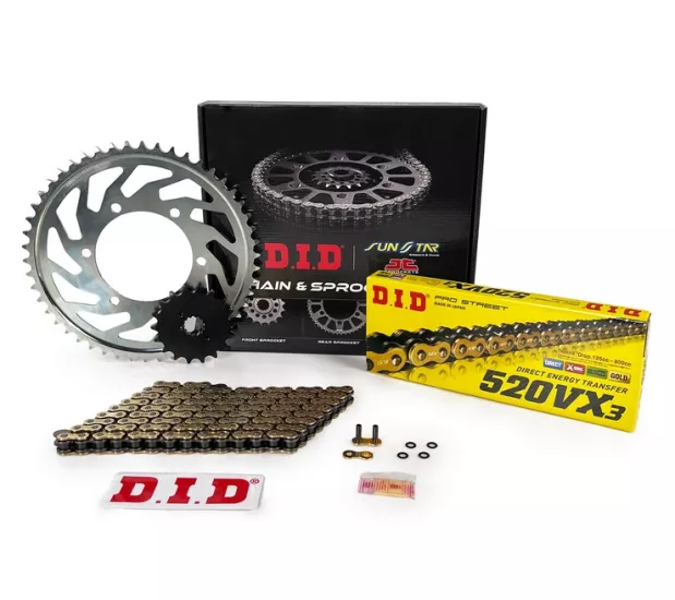 DOMINAR 250 (2020-2025) D.I.D ZİNCİR DİŞLİ SETİ