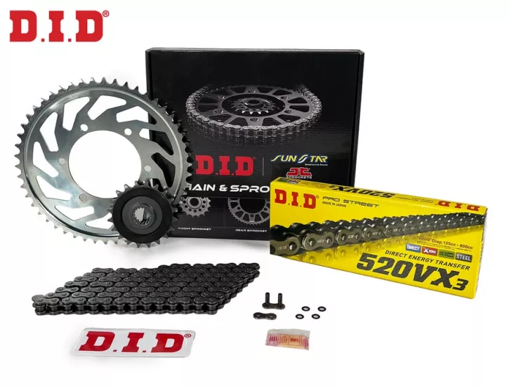 FORZA 750  (2021-2025) D.I.D ZİNCİR DİŞLİ SETİ (ÇELİK)