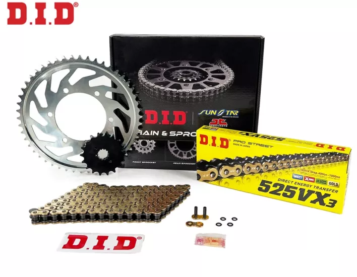 NT 1100 (2022-2025) D.I.D ZİNCİR DİŞLİ SETİ (GOLD)
