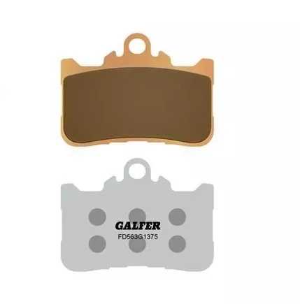 HORNET 750 CB 500 HORNET CBR 500R GALFER SPOR/RACİNG SİNTERLİ ÖN FREN BALATASI