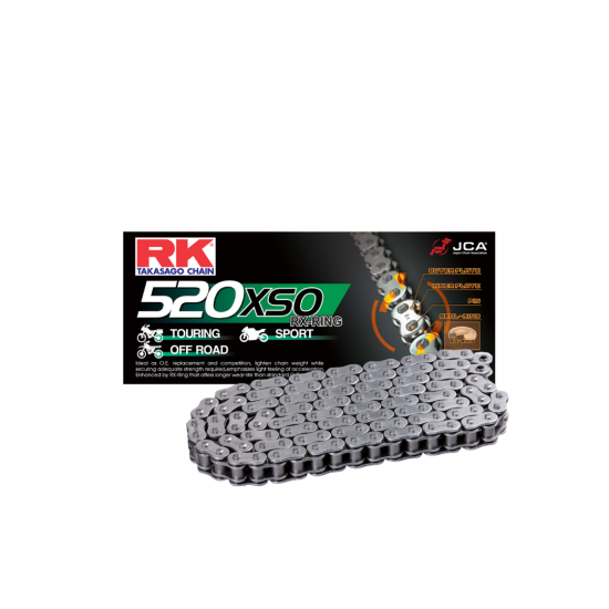 RK 520 XSO (ÇELİK) 92 BAKLA X-RİNG ZİNCİR