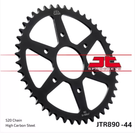 DOMINAR 250/400 SVARTPILEN 401 DUKE 125 250 DUKE/RC 390 ADVENTURE 390 DUKE/RC JT JTR890-44 ARKA DİŞLİ