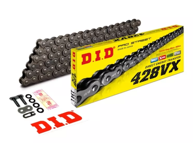 DID 428D (ÇELİK) 122 BAKLA ZİNCİR