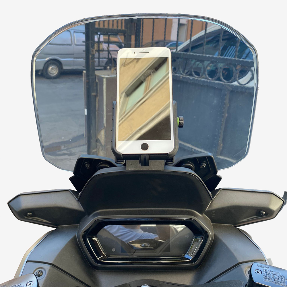 MODİMOT YAMAHA XMAX 250/300  TELEFON TUTUCU APARAT (2023-2024) DİJİTAL KASA